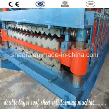 Double Layer Roof Panel Cold Roll Forming Machine (AF-R900/1000)